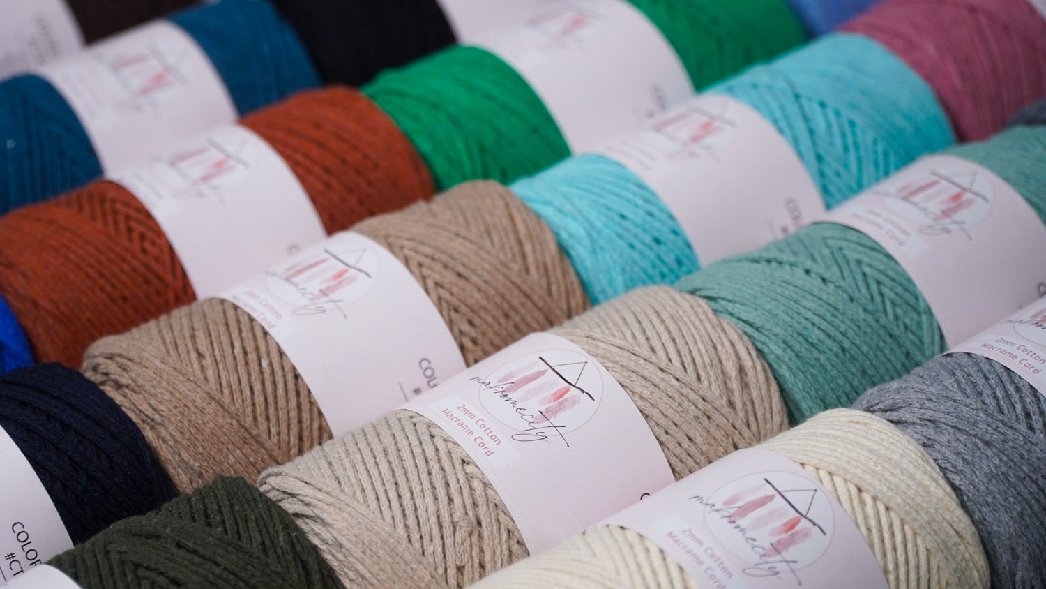 Cotton Macrame Cord