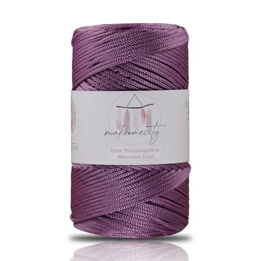 2mm x 250 yards (750 feet) Polyester Macrame Cord