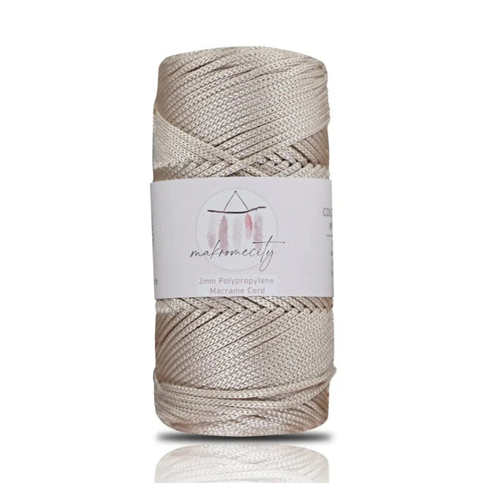 2mm x 125 yards (375 feet) Polyester Macrame Cord