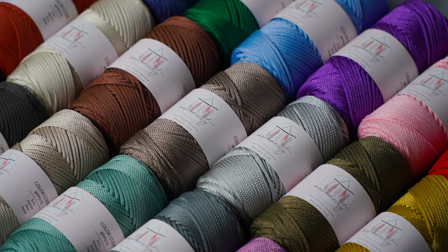 Polyester Macrame Cord