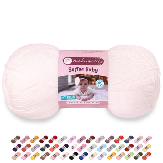 Softee Baby Yarn- Premium Anti-Pilling Acrylic