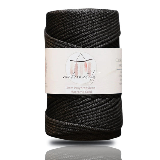 3mm x 131 Yards (394 feet) Polyester Macrame Cord  Polypropylene