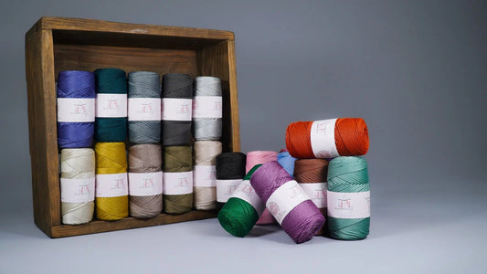 Makramee Garn 2mm x 230m Premium Polyester Macrame Cord - Schwarz Makromecity